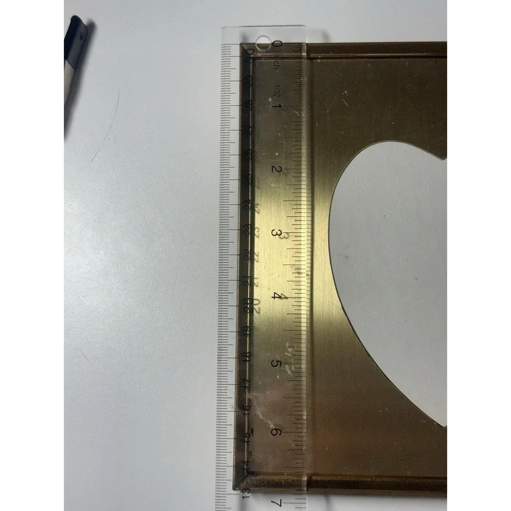Vintage Brass 6x7